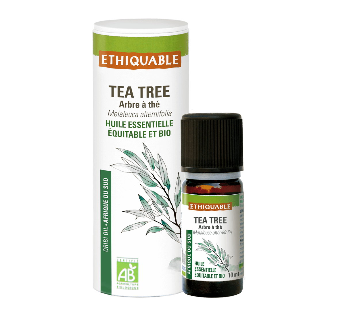 Ethiquable - Huile essentielle de Tea Tree bio issue du commerce équitable