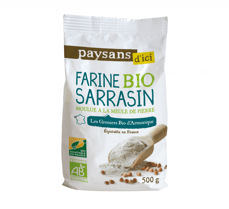 Farine de sarrasin - Farine de blé noir idéale galettes bretonnes
