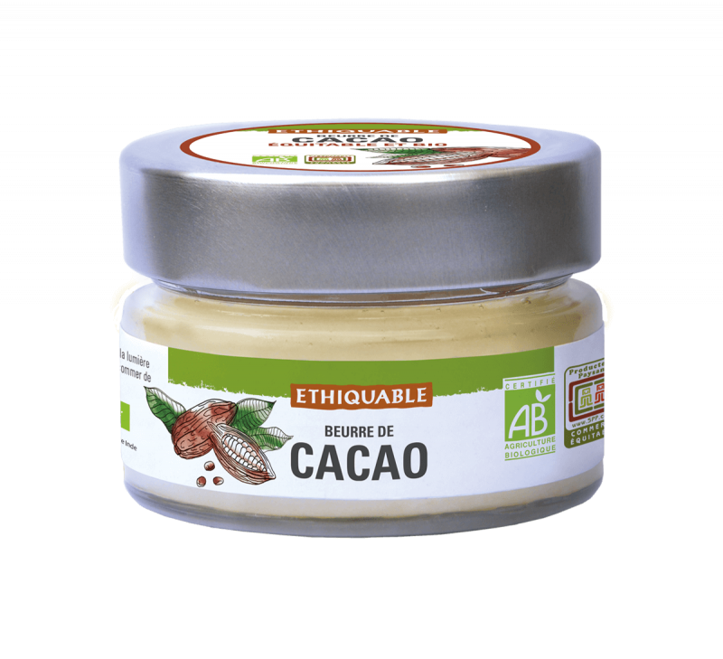 Acheter du beurre de cacao pur de qualité biologique supérieure
