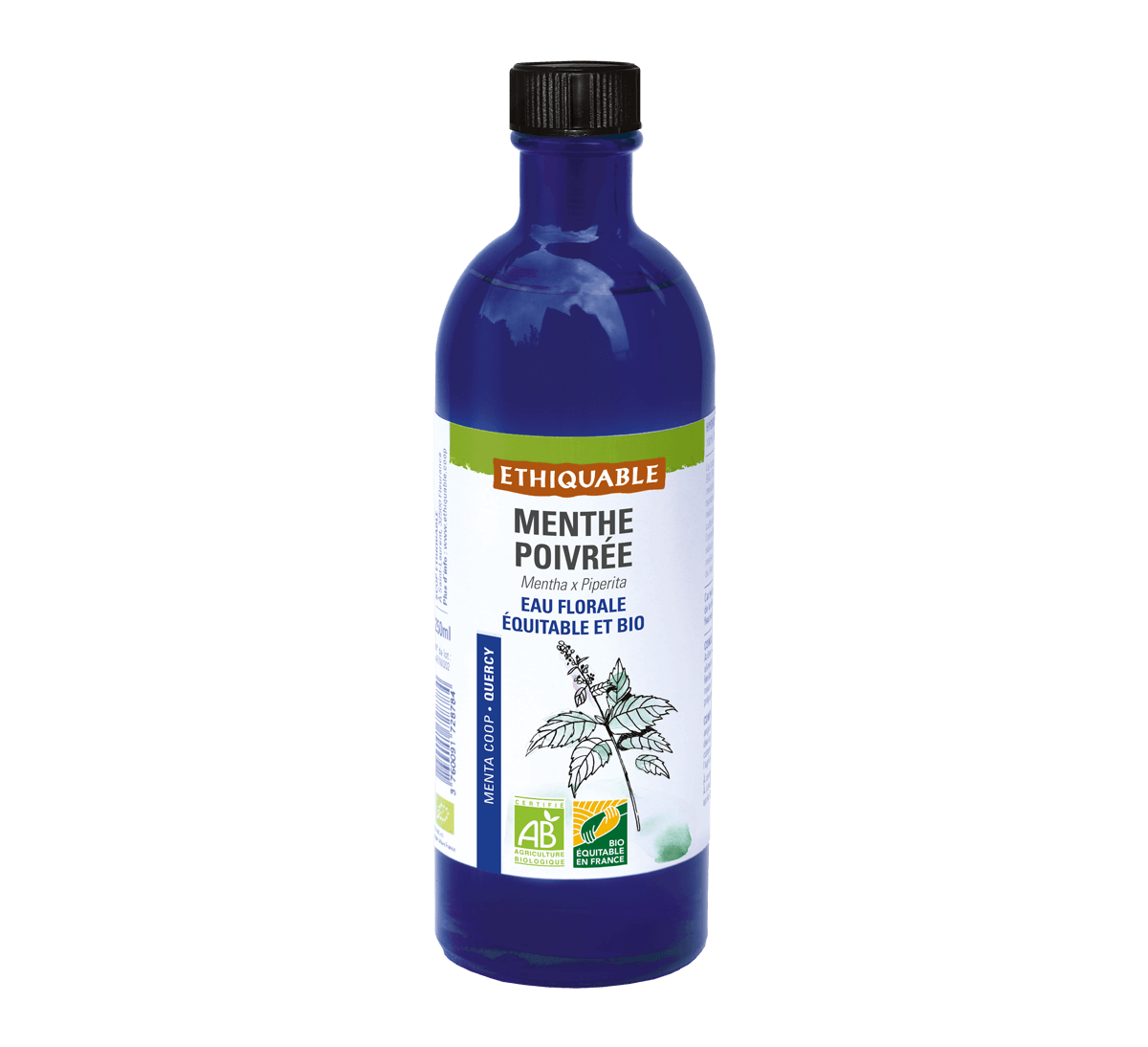 Ethiquable - Eau florale de menthe poivrée française issue du commerce équitable Ethiquable - Eau florale de menthe poivrée française issue du commerce équitable