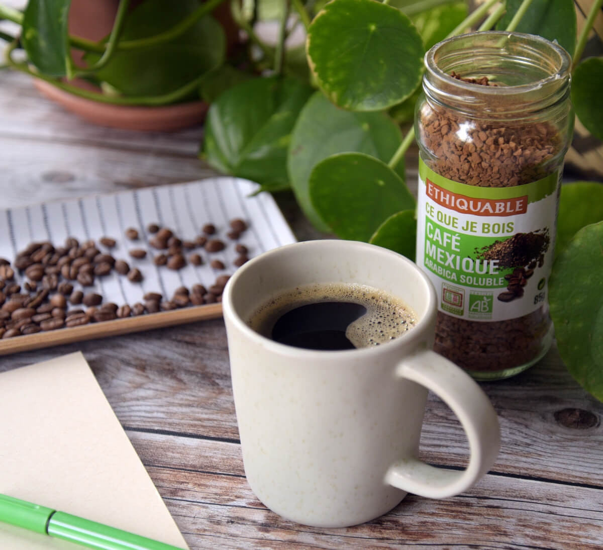 Ethiquable - Arabica du Mexique soluble bio et équitable Ethiquable - Arabica du Mexique soluble bio et équitable