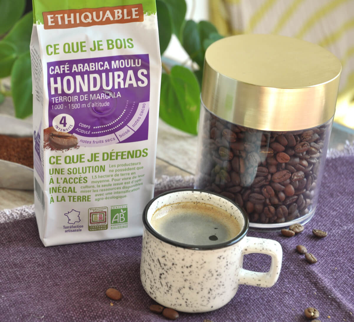 Ethiquable - Café arabica bio et équitable du Honduras