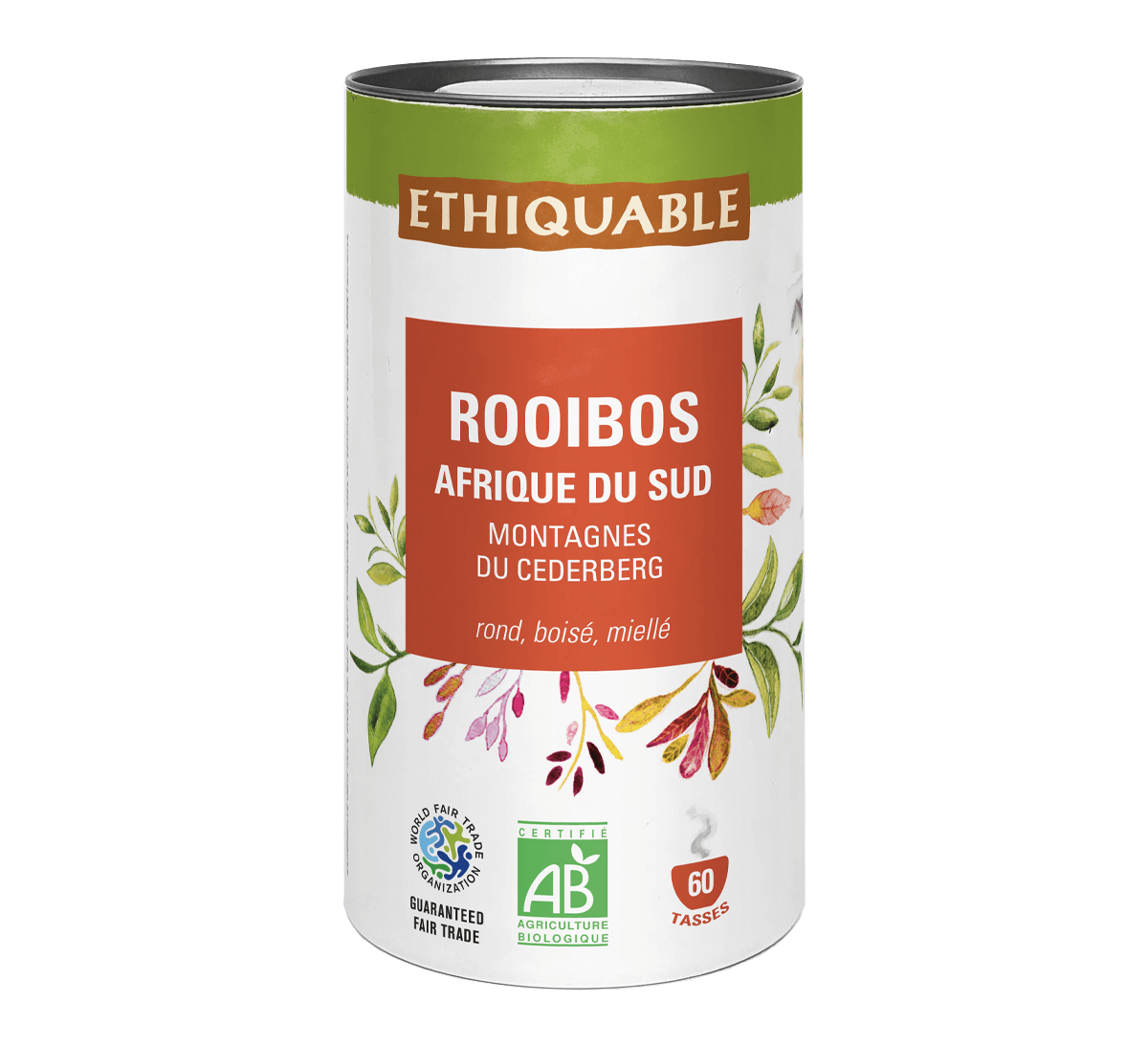 Infusion tisane rooibos bio en vrac d'Afrique du Sud issu du Commerce Equitable