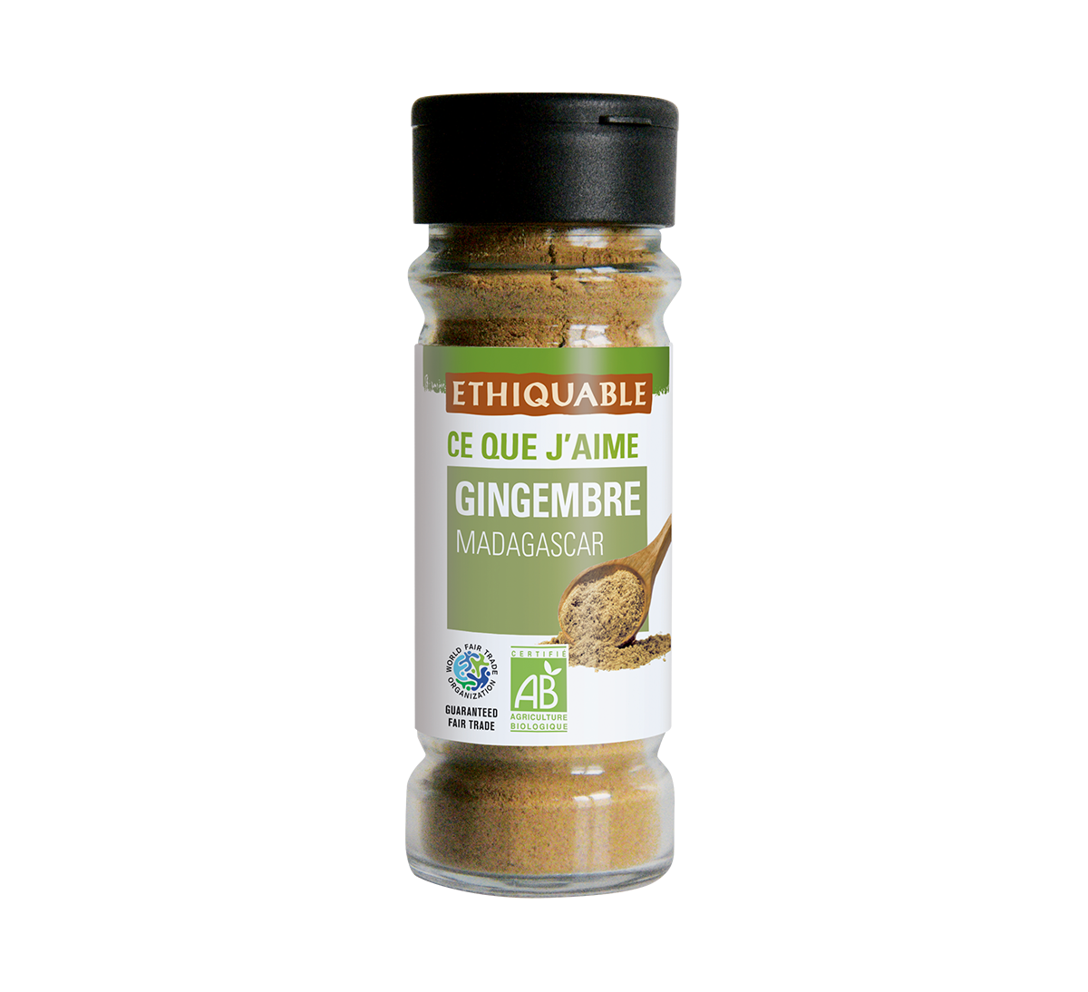 Gingembre épice en poudre bio issu du commerce équitable à Madagascar Gingembre épice en poudre bio issu du commerce équitable à Madagascar