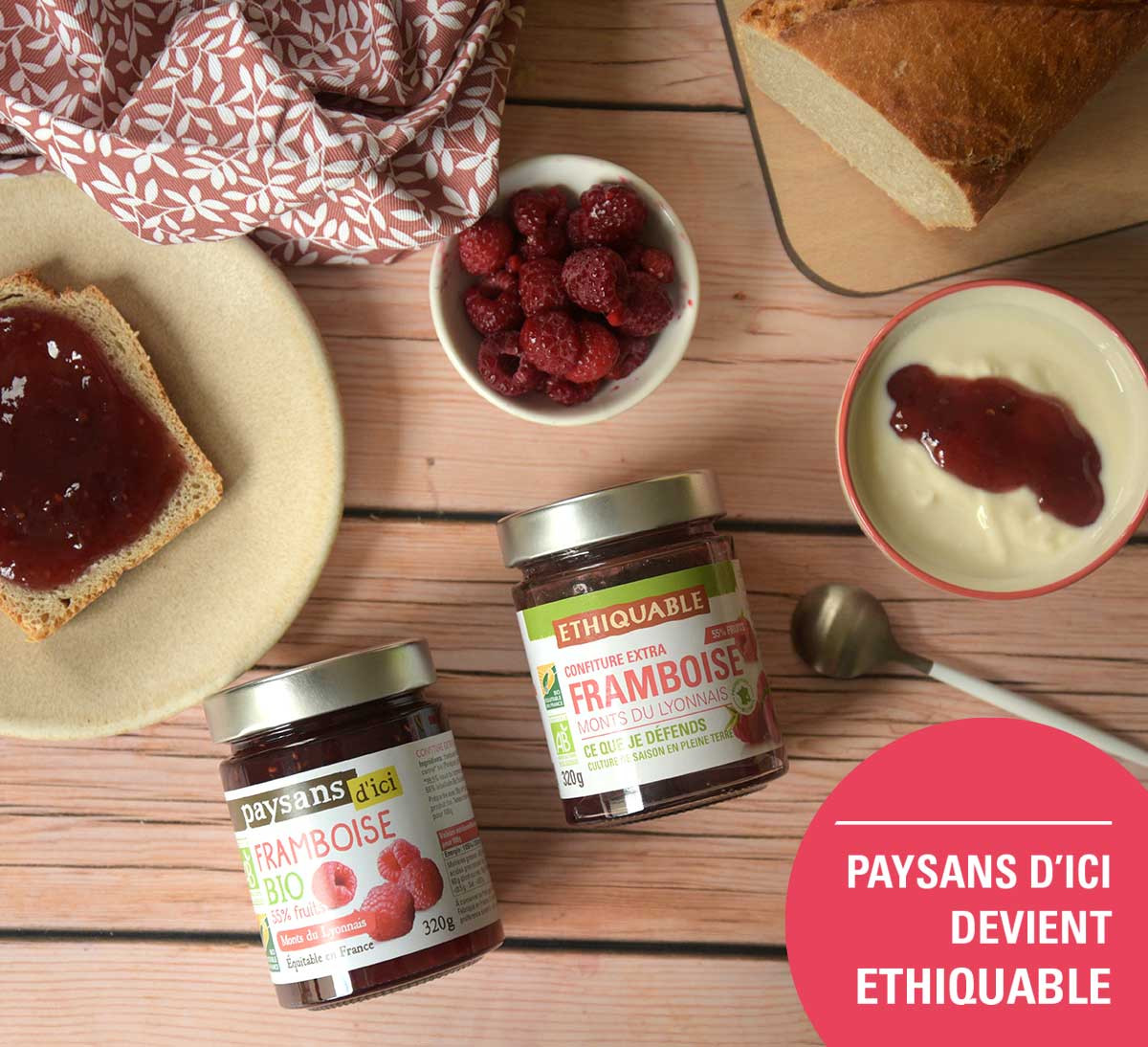 confiture de framboise equitable bio france paysans dici devient ethiquable confiture de framboise equitable bio france paysans dici devient ethiquable