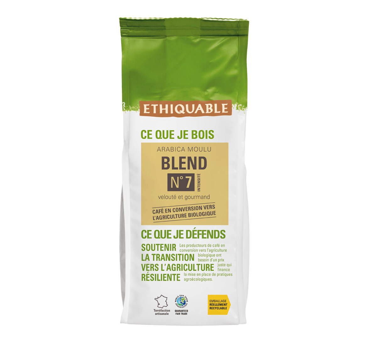 sac de café vert coopérative