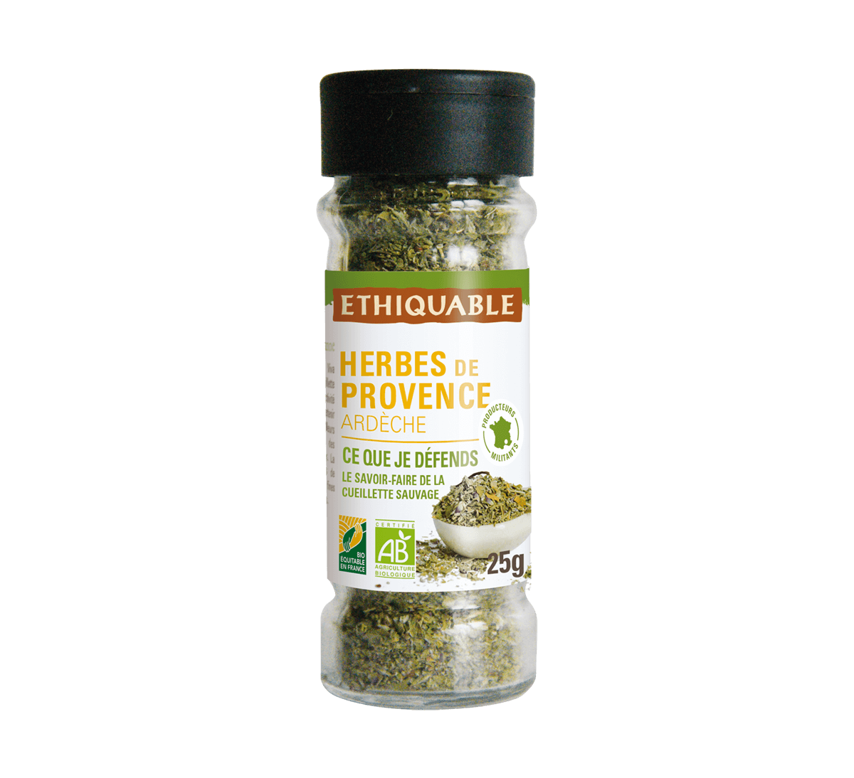 Herbes de Provence françaises bio d'Ardèche Ethiquable issues du Commerce Equitable