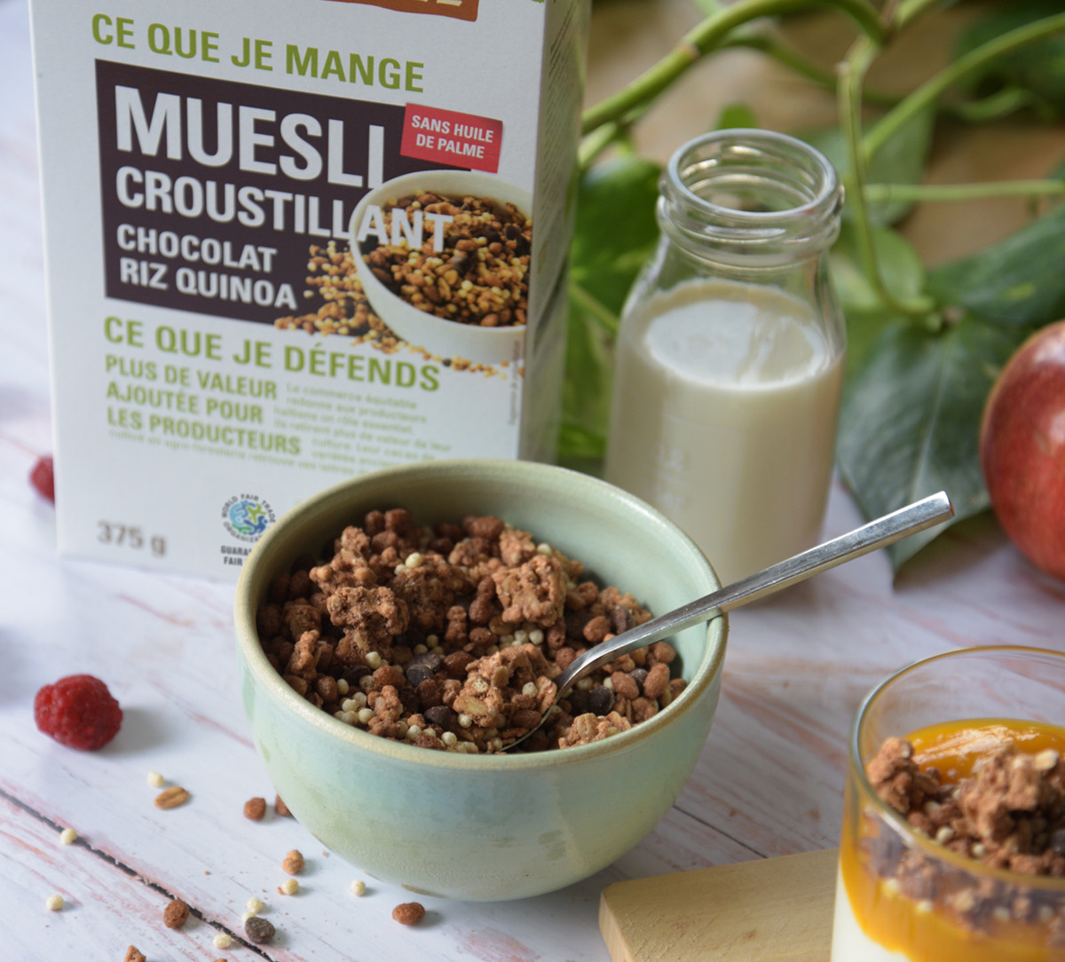bol Muesli croustillant équitable et bio petit déjeuner Ethiquable bol Muesli croustillant équitable et bio petit déjeuner Ethiquable