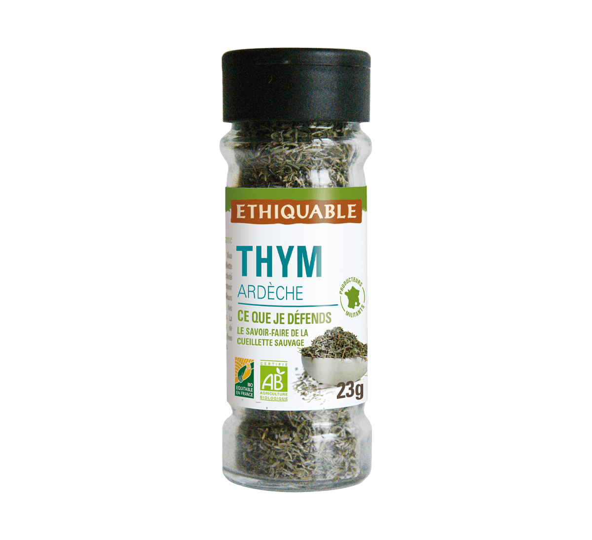 Thym français bio d'Ardèche issu du Commerce Equitable