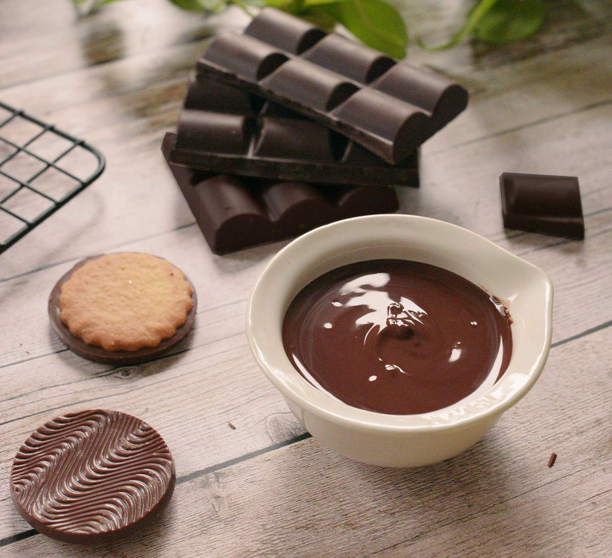 chocolat noir dessert fondu ethiquable bio équitable