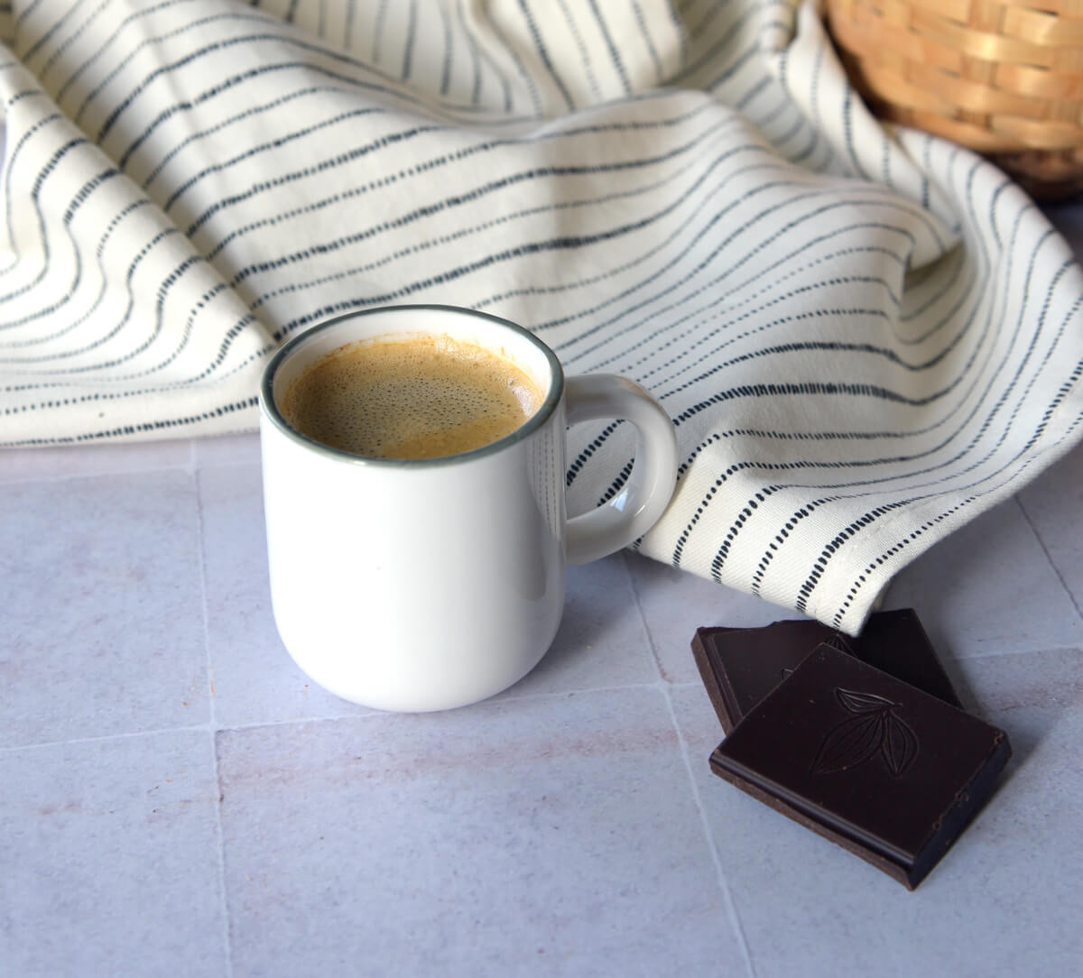 Tasse de café bio et équitable d'Equateur moulu, en format 500g