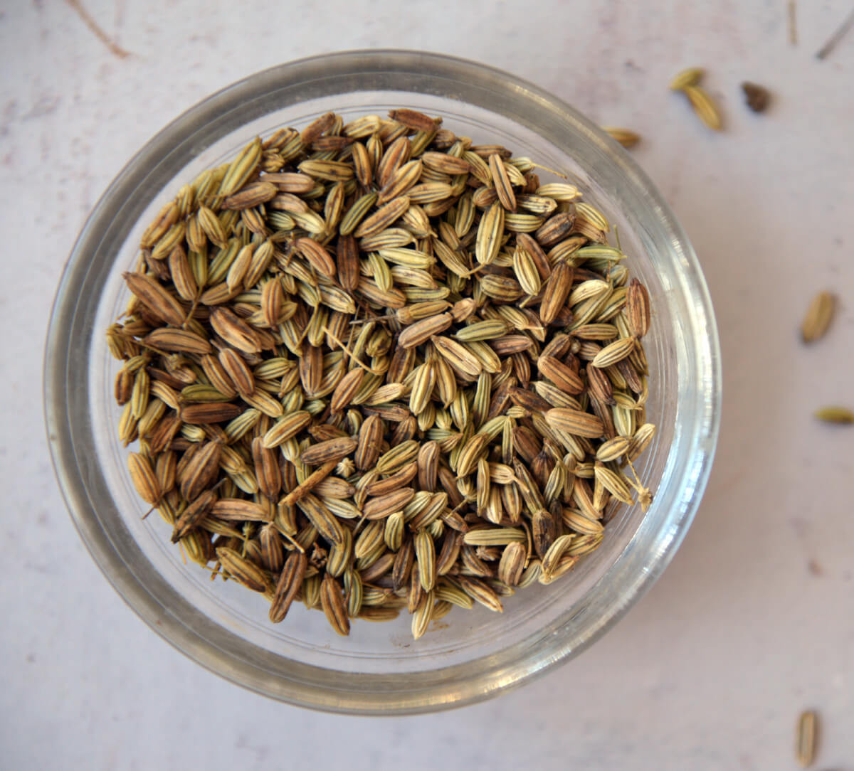 Bol de graines fenouil bio et équitables de France