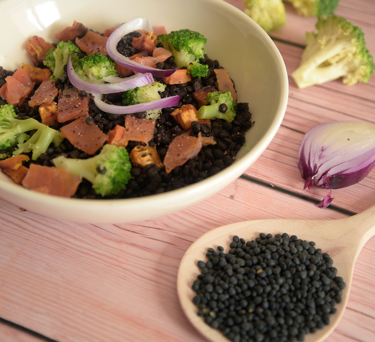 salade Lentilles noires biologique de Gascogne issues du Commerce équitable - Ethiquable