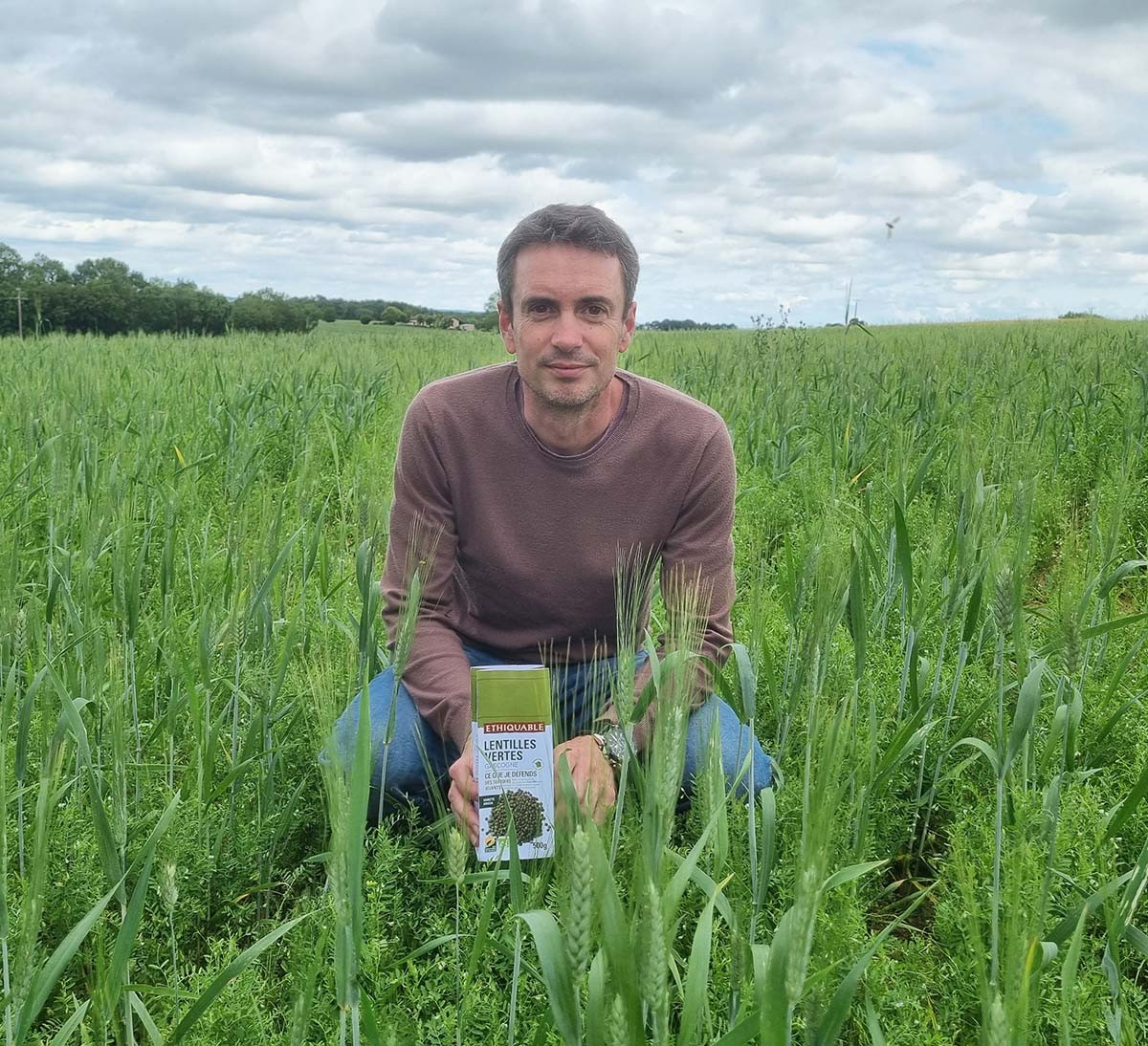 producteur coopérative qualidol Lentilles vertes Ethiquable bio de Gascogne issues du Commerce équitable