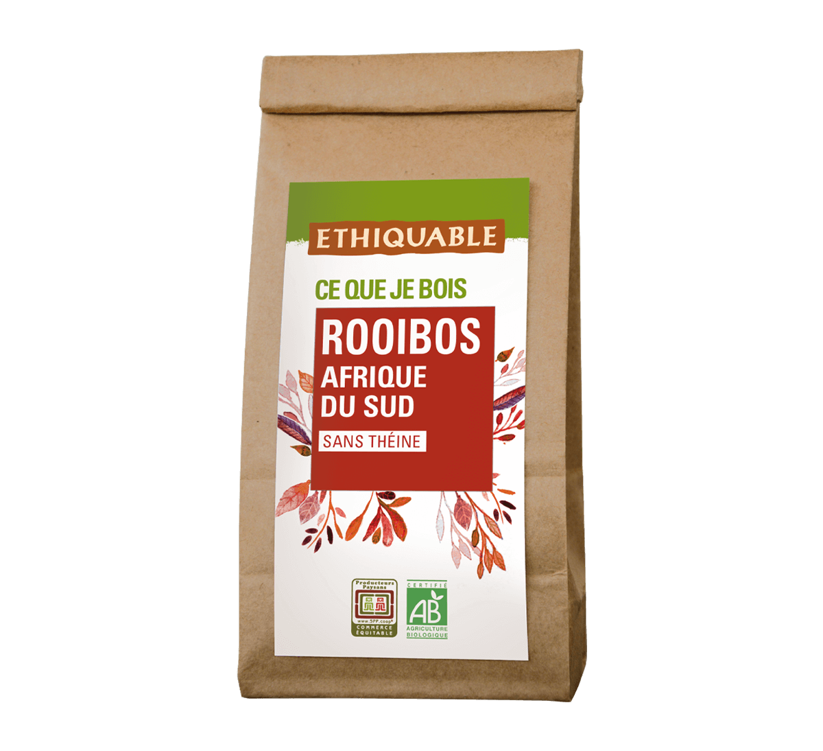 Rooibos bio d'Afrique du Sud issu du Commerce Equitable