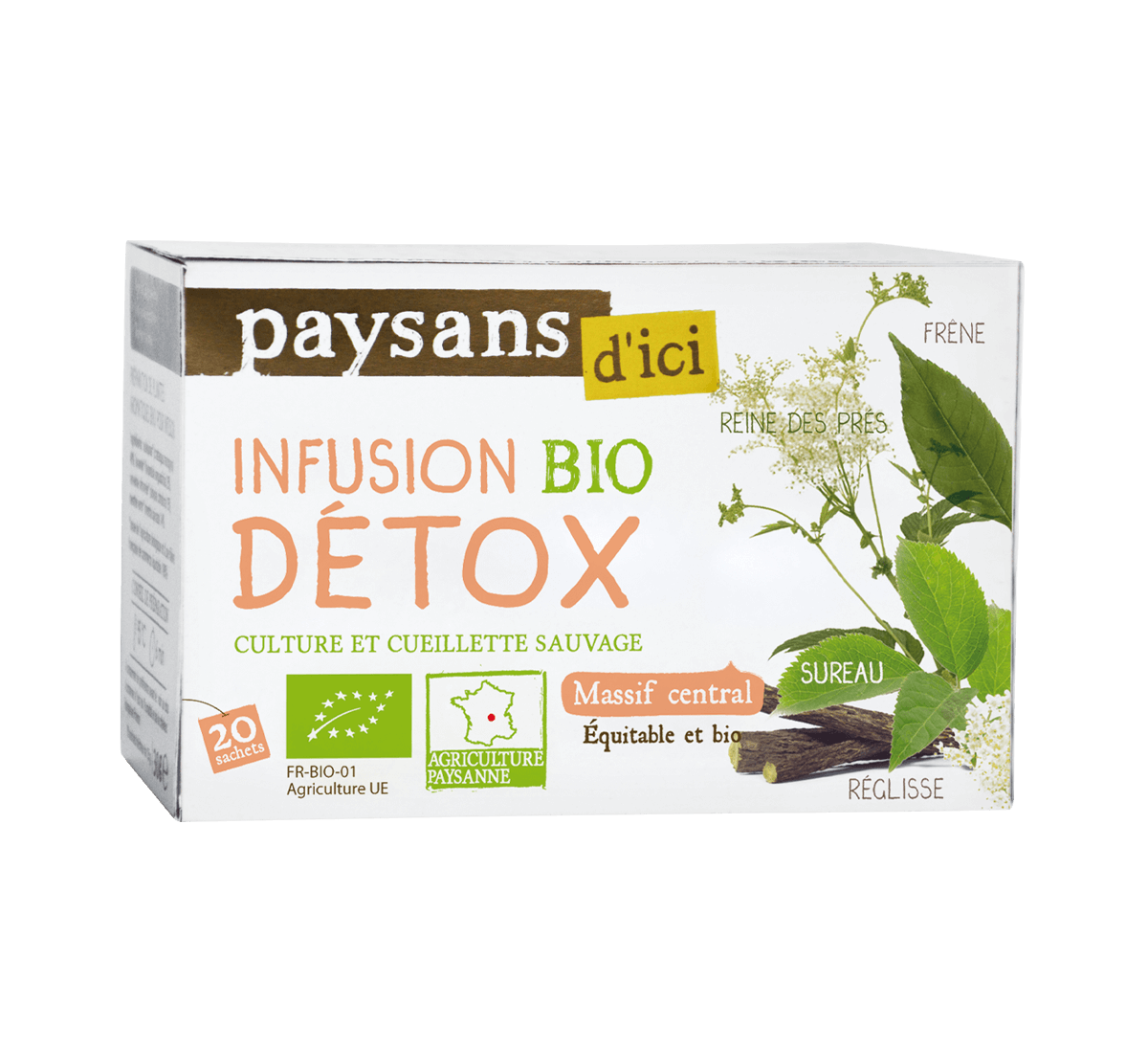 Infusion Digestion BIO - Paysans d'ici - en vrac - 30g 3760278864083 