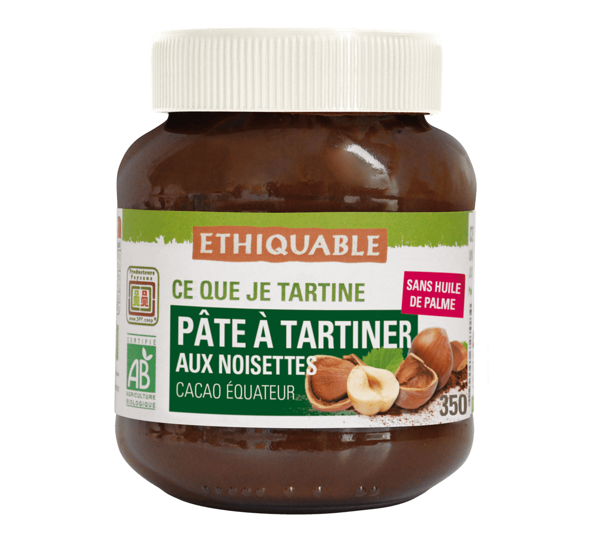 Pâte à tartiner bio - Pâte à tartiner chocolat noisettes