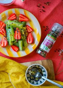 Salade fraîcheur yuzu et mélange 5 baies