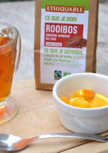 Thé glacé Rooibos orange