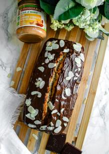 Gâteau chocolat cajou amandes