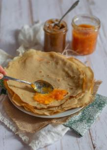 Crêpes farine de petit épeautre